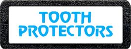 Top of cartridge artwork for Tooth Protectors on the Atari 2600.