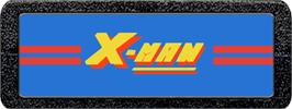 Top of cartridge artwork for X-Man on the Atari 2600.