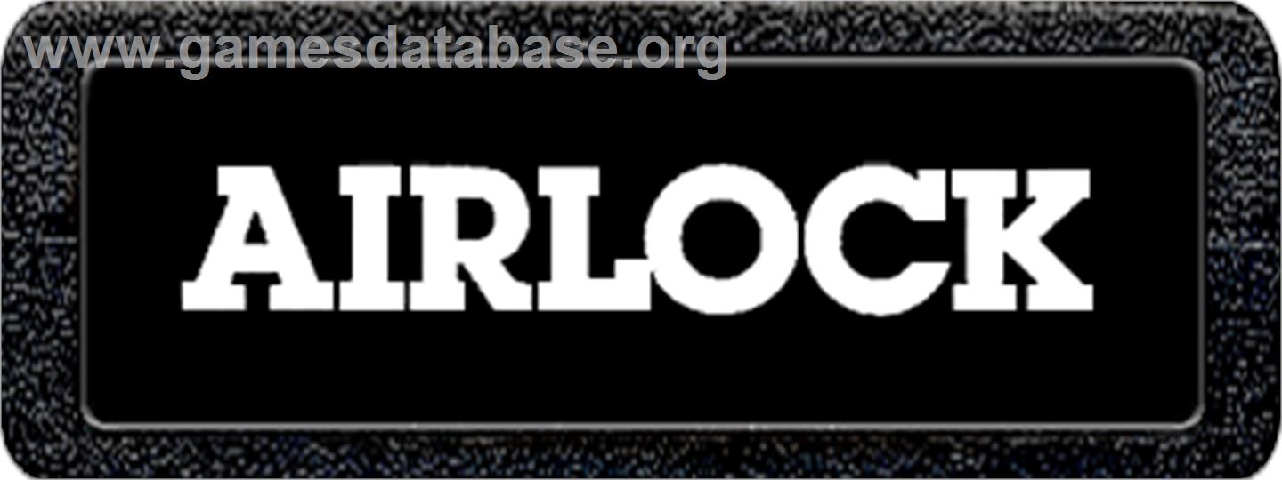 Airlock - Atari 2600 - Artwork - Cartridge Top