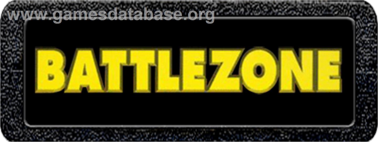 Battlezone - Atari 2600 - Artwork - Cartridge Top