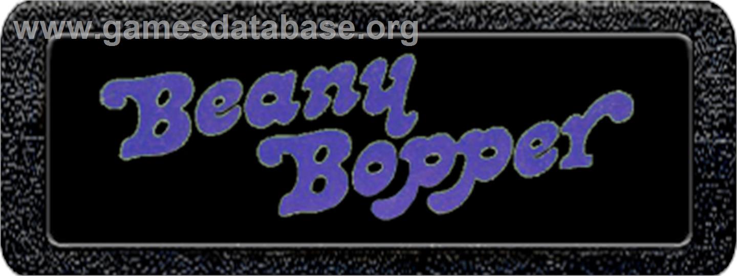 Beany Bopper - Atari 2600 - Artwork - Cartridge Top