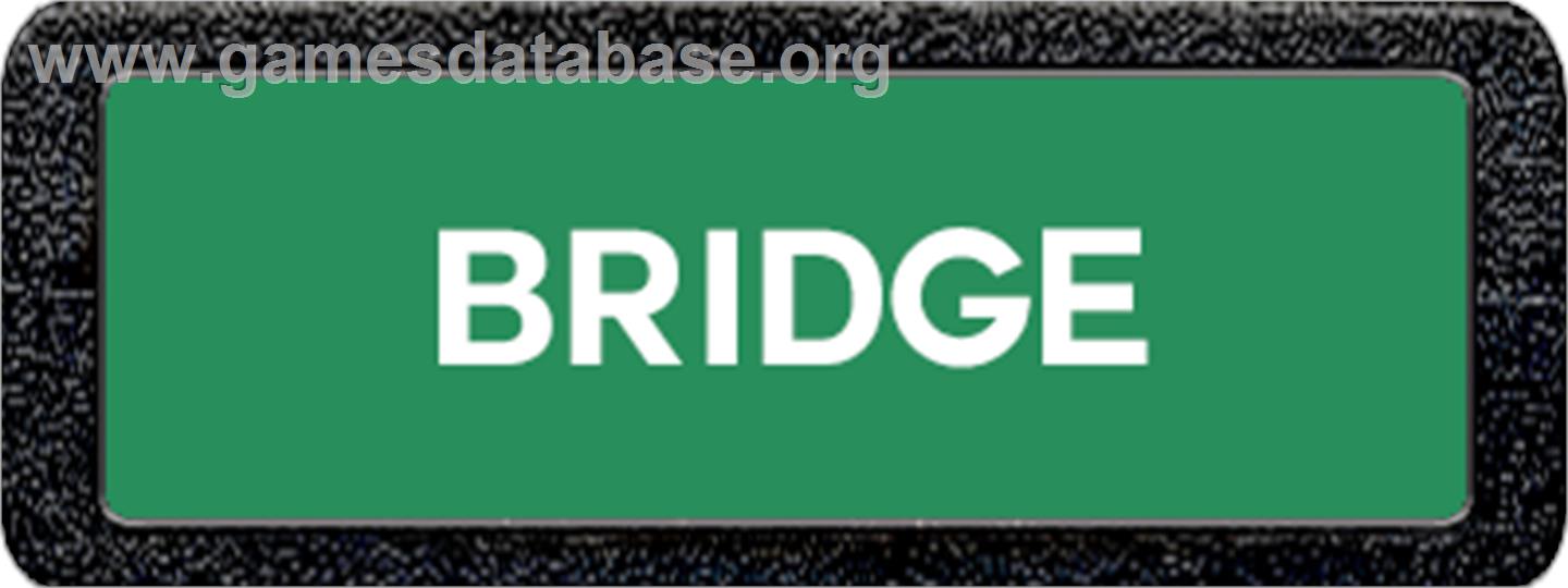 Bridge - Atari 2600 - Artwork - Cartridge Top
