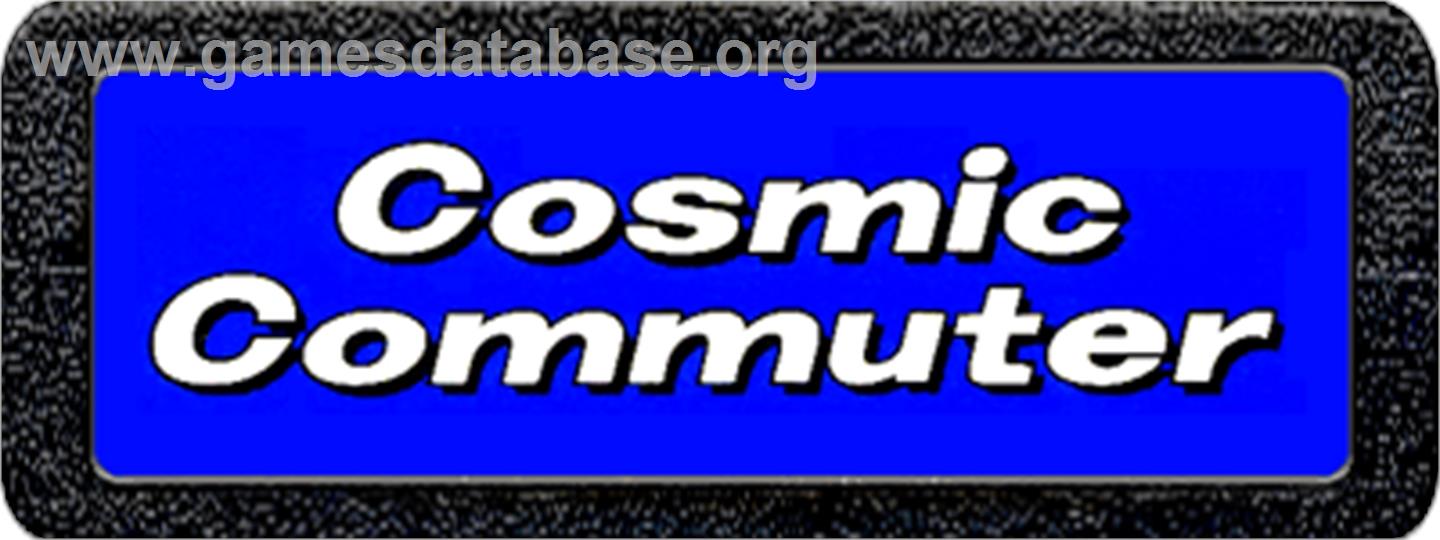 Cosmic Commuter - Atari 2600 - Artwork - Cartridge Top