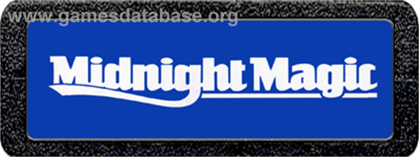 David's Midnight Magic - Atari 2600 - Artwork - Cartridge Top