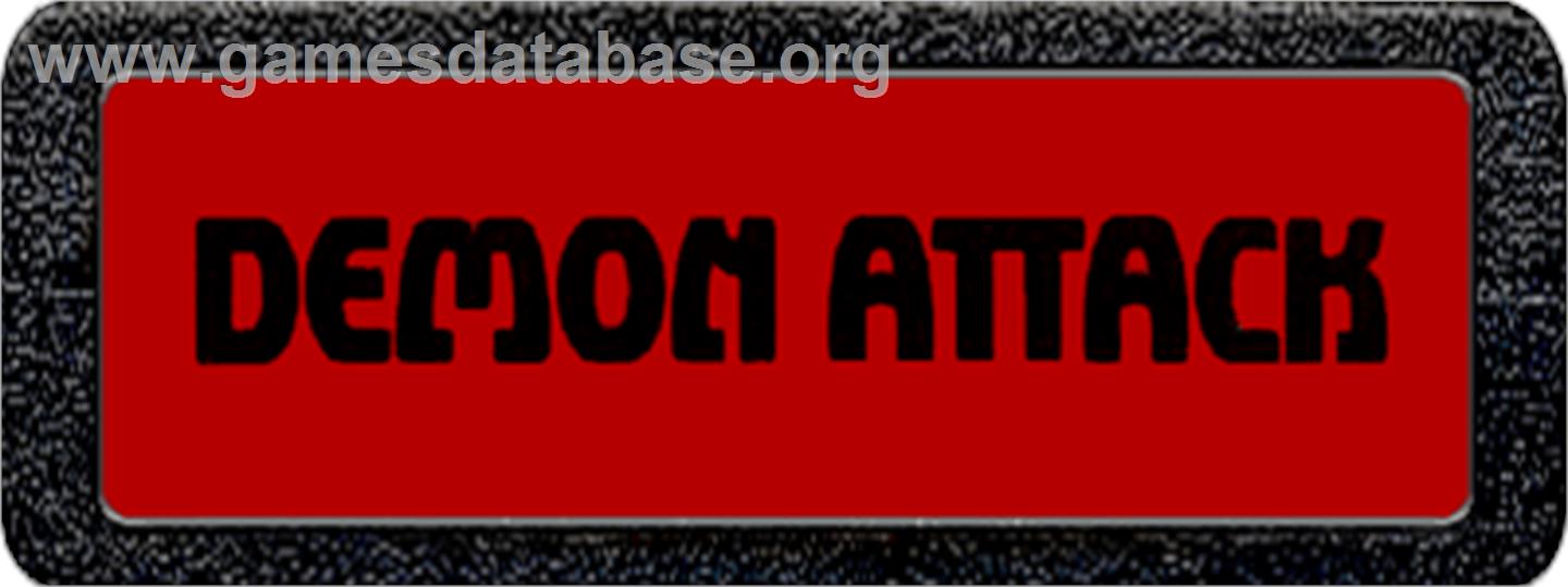Demon Attack - Atari 2600 - Artwork - Cartridge Top
