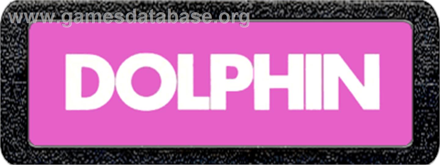 Dolphin - Atari 2600 - Artwork - Cartridge Top