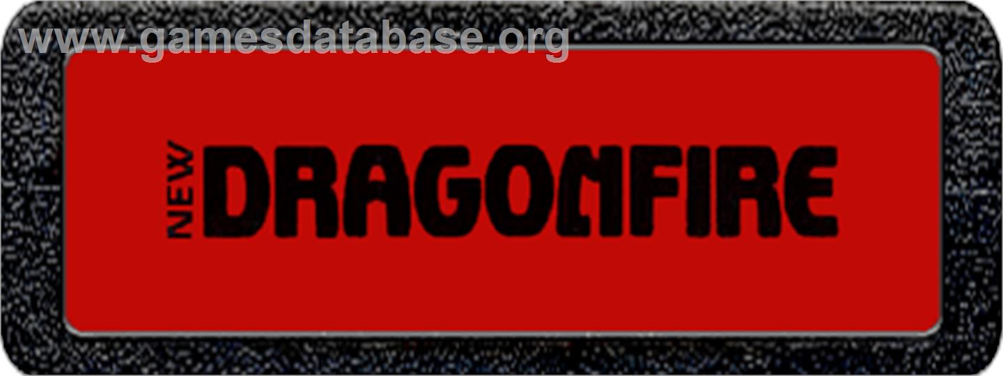 Dragonfire - Atari 2600 - Artwork - Cartridge Top