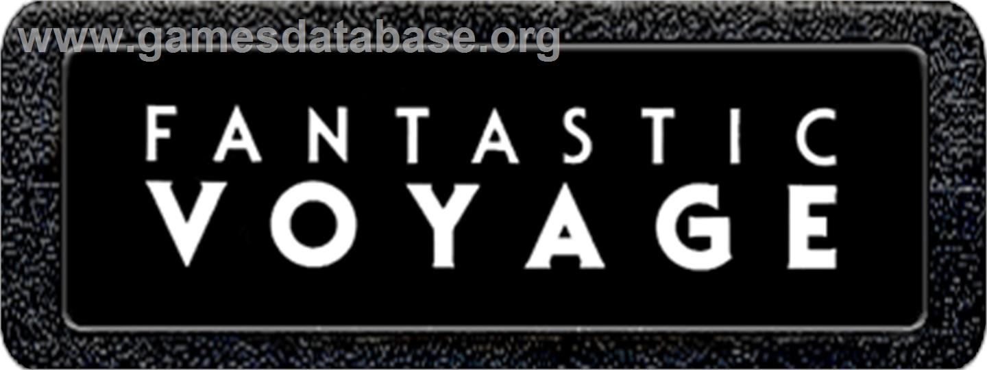 Fantastic Voyage - Atari 2600 - Artwork - Cartridge Top