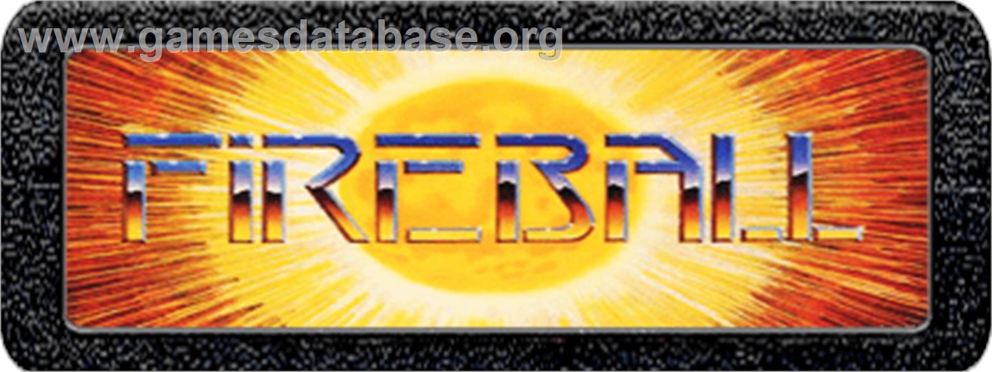 Fireball - Atari 2600 - Artwork - Cartridge Top