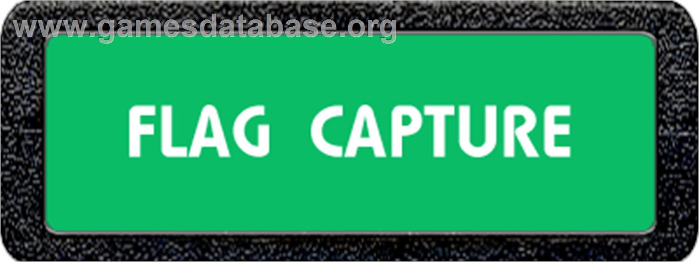 Flag Capture - Atari 2600 - Artwork - Cartridge Top