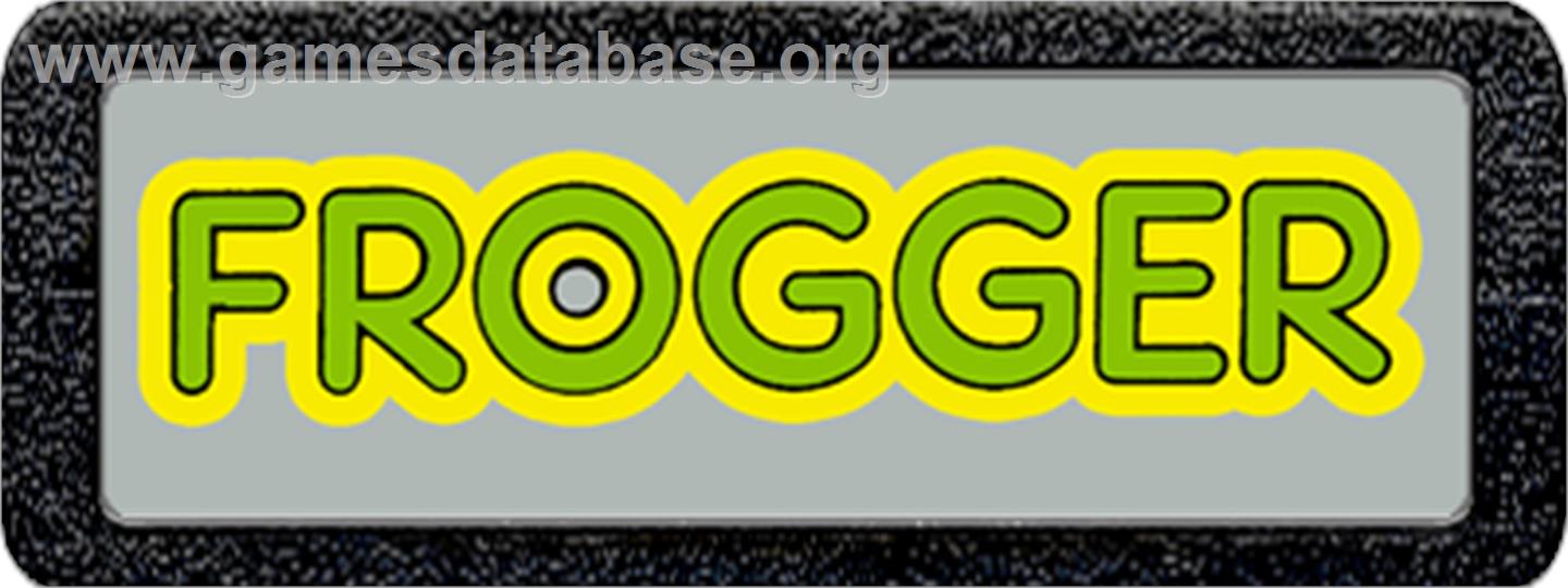 Frogger - Atari 2600 - Artwork - Cartridge Top