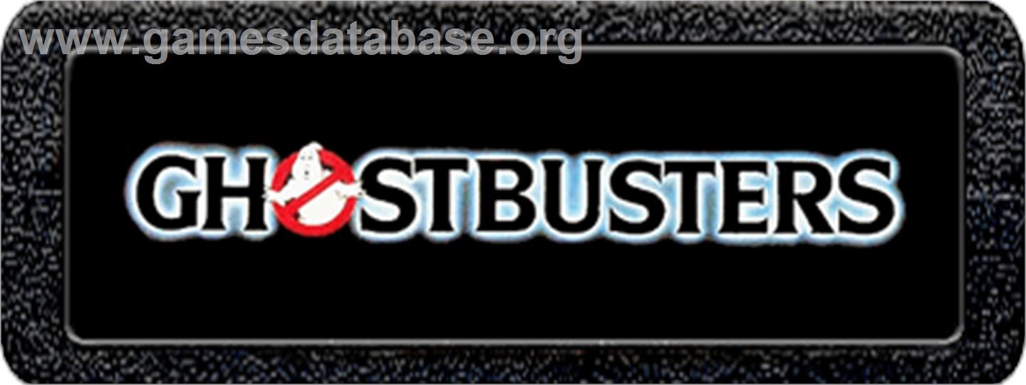 Ghostbusters - Atari 2600 - Artwork - Cartridge Top