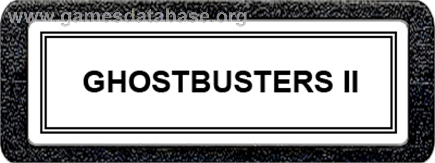 Ghostbusters II - Atari 2600 - Artwork - Cartridge Top