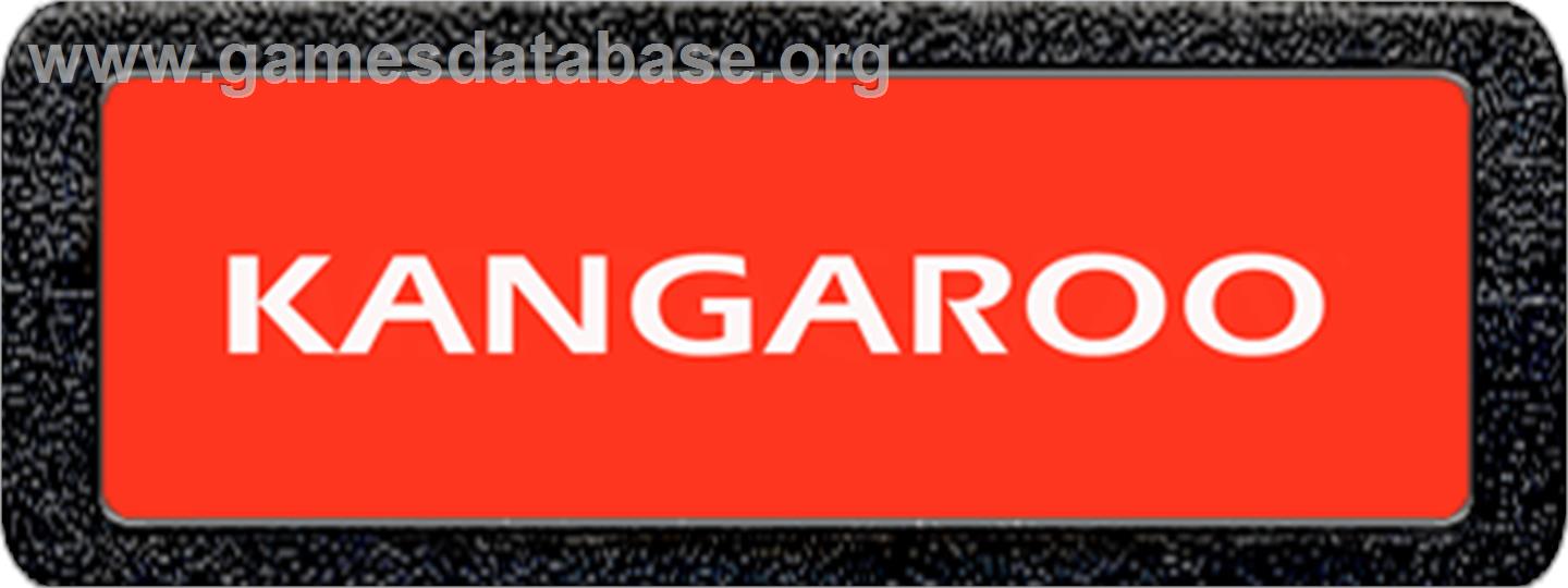 Kangaroo - Atari 2600 - Artwork - Cartridge Top