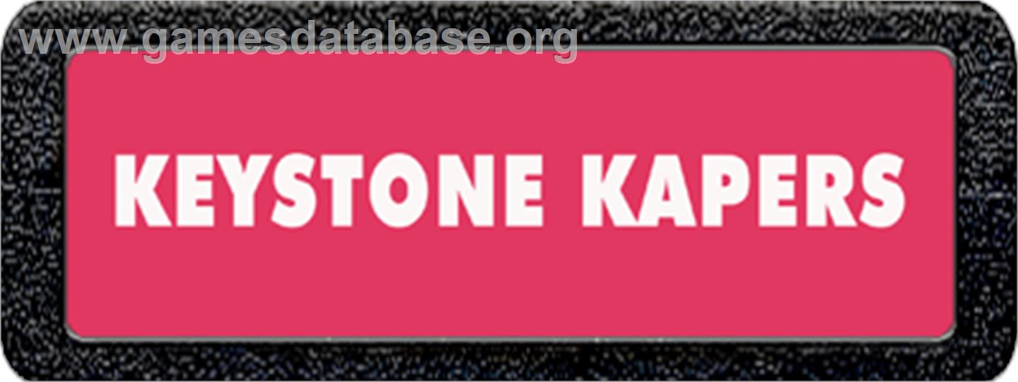 Keystone Kapers - Atari 2600 - Artwork - Cartridge Top