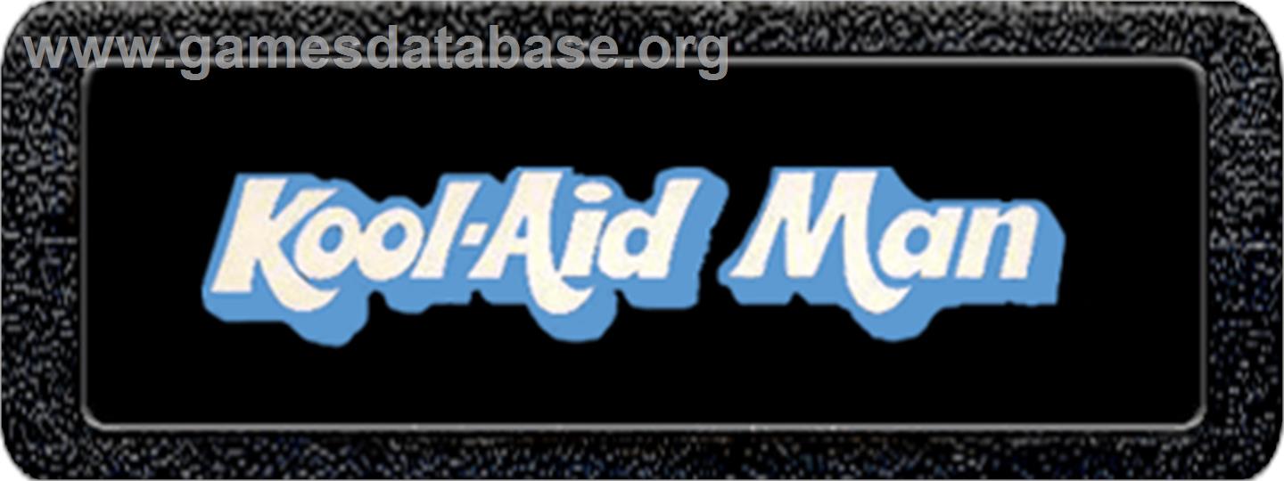 Kool-Aid Man - Atari 2600 - Artwork - Cartridge Top