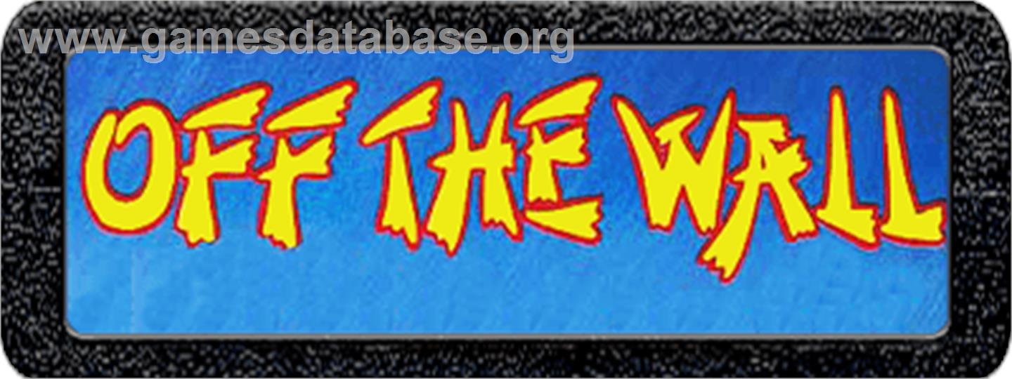 Off the Wall - Atari 2600 - Artwork - Cartridge Top
