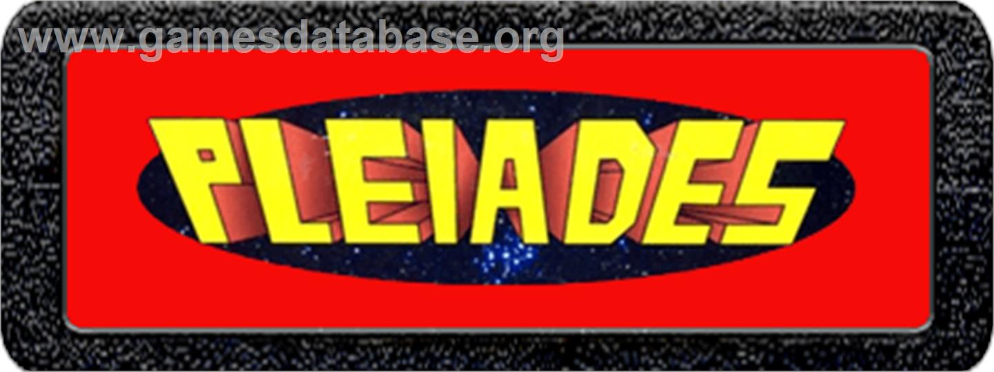Pleiades - Atari 2600 - Artwork - Cartridge Top
