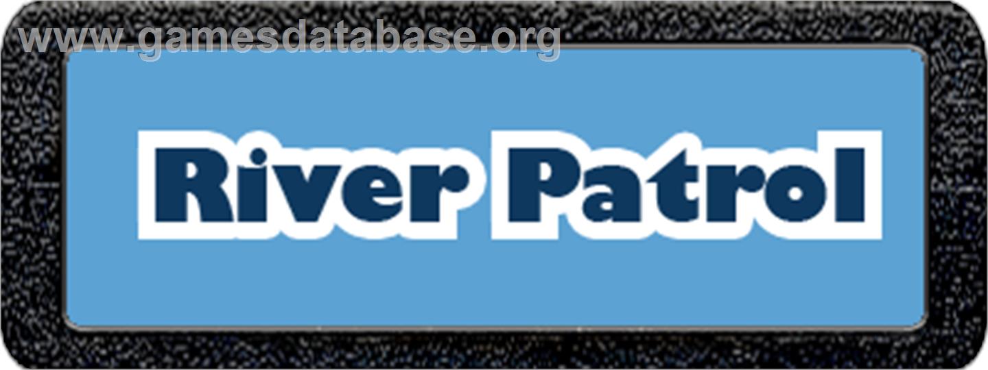 River Patrol - Atari 2600 - Artwork - Cartridge Top