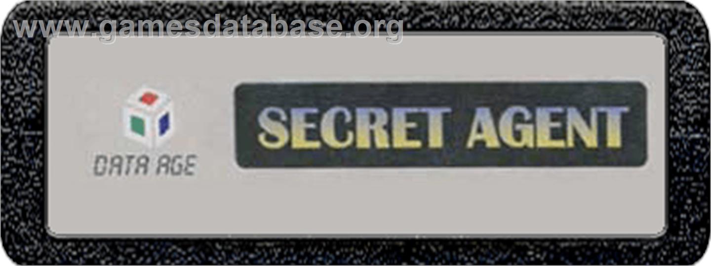 Secret Agent - Atari 2600 - Artwork - Cartridge Top