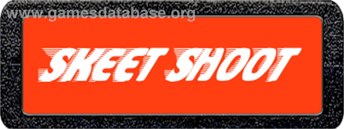 Skeet Shoot - Atari 2600 - Artwork - Cartridge Top