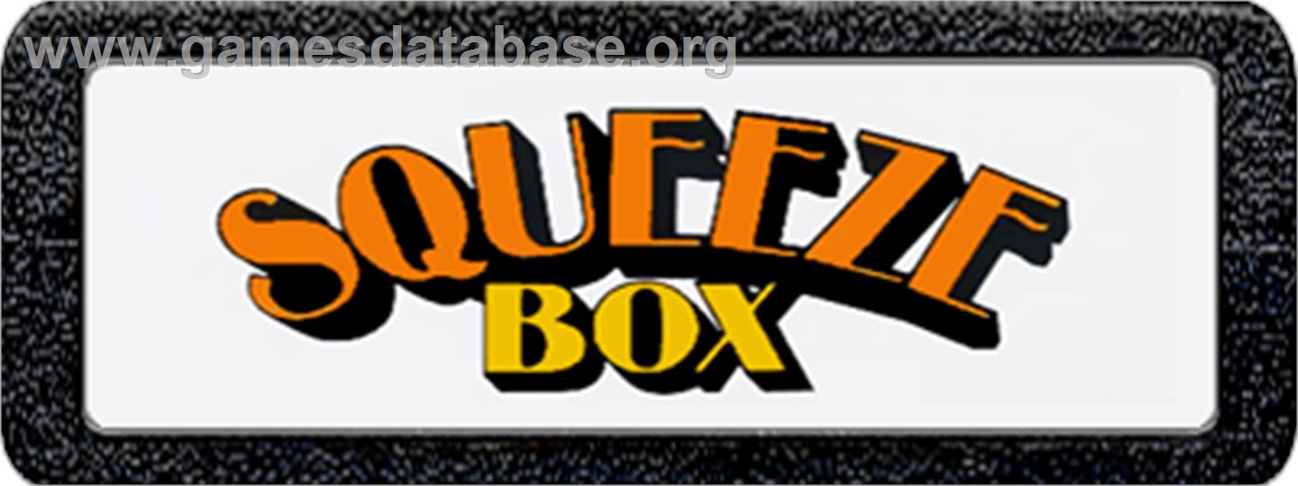 Squeeze Box - Atari 2600 - Artwork - Cartridge Top