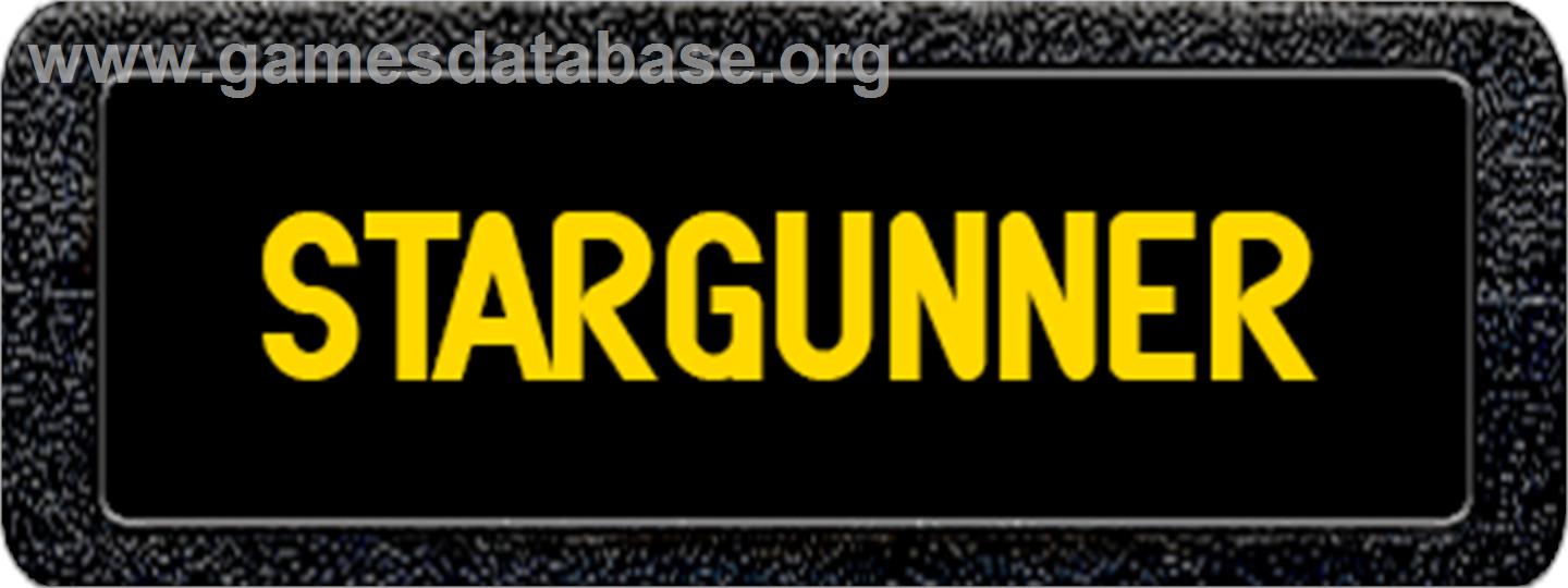 Stargunner - Atari 2600 - Artwork - Cartridge Top