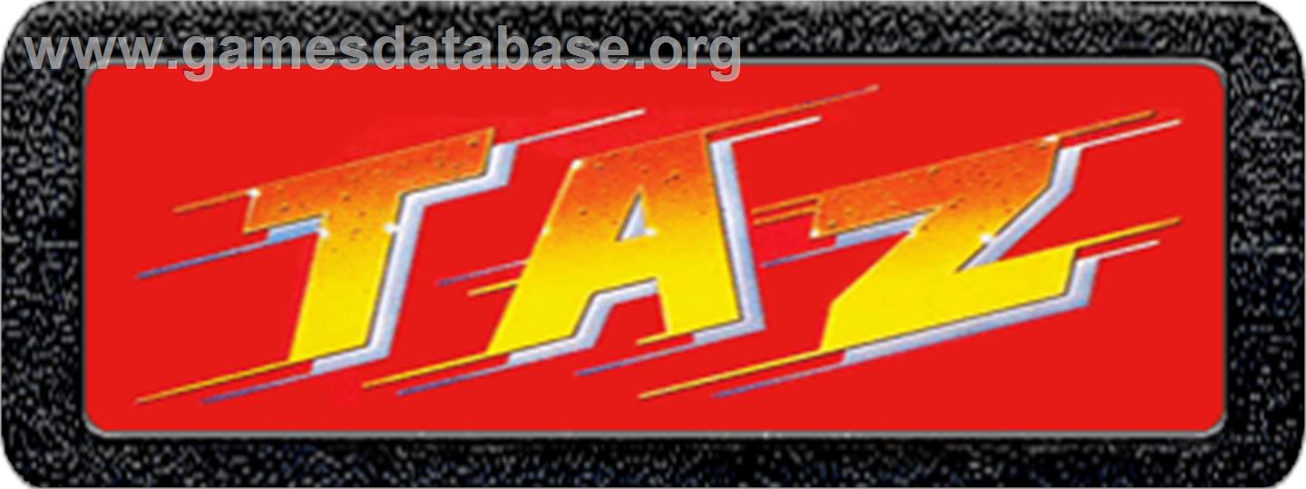 Taz - Atari 2600 - Artwork - Cartridge Top