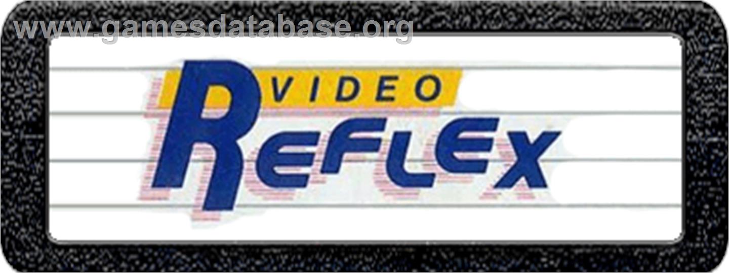 Video Reflex - Atari 2600 - Artwork - Cartridge Top