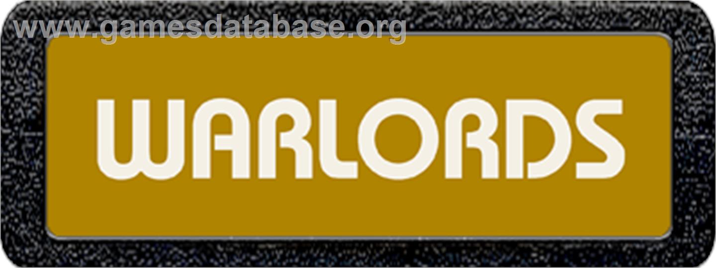 Warlords - Atari 2600 - Artwork - Cartridge Top