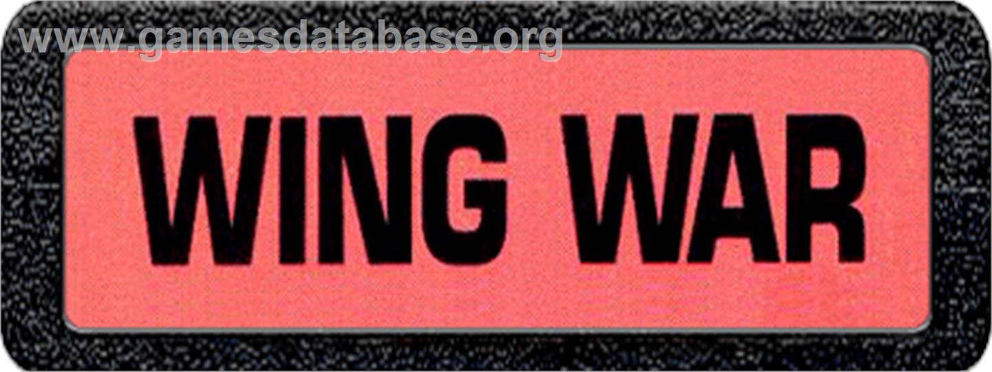 Wing War - Atari 2600 - Artwork - Cartridge Top