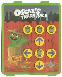 Overlay for Oscar's Trash Race on the Atari 2600.