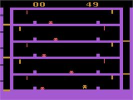 In game image of Airlock on the Atari 2600.