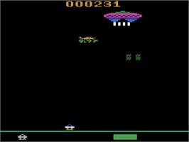 In game image of Assault on the Atari 2600.