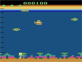 In game image of Bermuda Triangle on the Atari 2600.