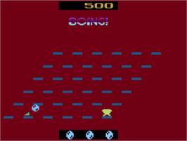 In game image of Boing! on the Atari 2600.