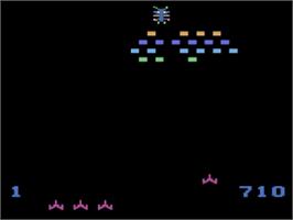 In game image of Communist Mutants from Space on the Atari 2600.