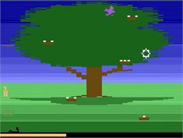 In game image of Crack'ed on the Atari 2600.