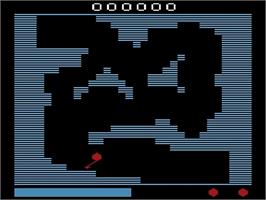 In game image of Crazy Balloon on the Atari 2600.