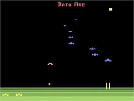 In game image of Encounter at L5 on the Atari 2600.