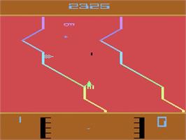 In game image of Fantastic Voyage on the Atari 2600.