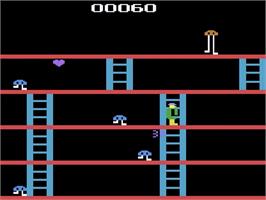 In game image of Fast Eddie on the Atari 2600.