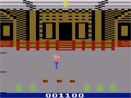 In game image of Gremlins on the Atari 2600.