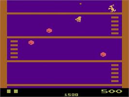In game image of Kangaroo on the Atari 2600.