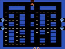 In game image of Lock 'n' Chase on the Atari 2600.