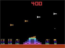 In game image of M.A.D. on the Atari 2600.