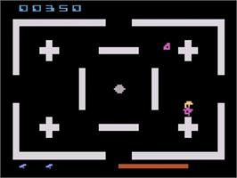 In game image of Master Builder on the Atari 2600.