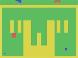 In game image of Miniature Golf on the Atari 2600.