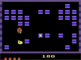In game image of Pengo on the Atari 2600.