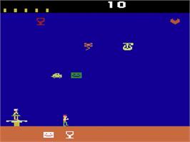 In game image of Pick Up on the Atari 2600.